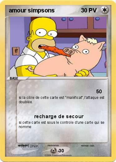 Pokemon amour simpsons