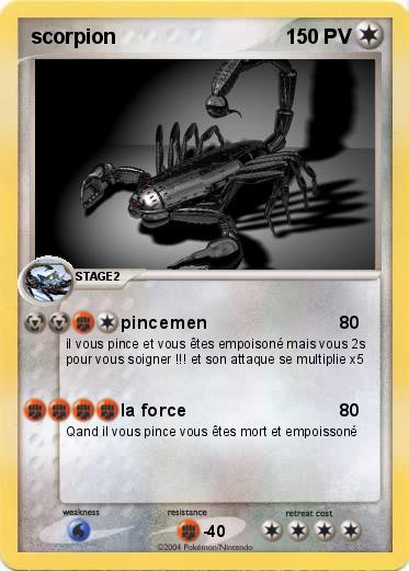Pokemon scorpion