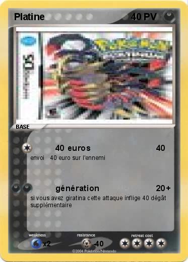 Pokemon Platine