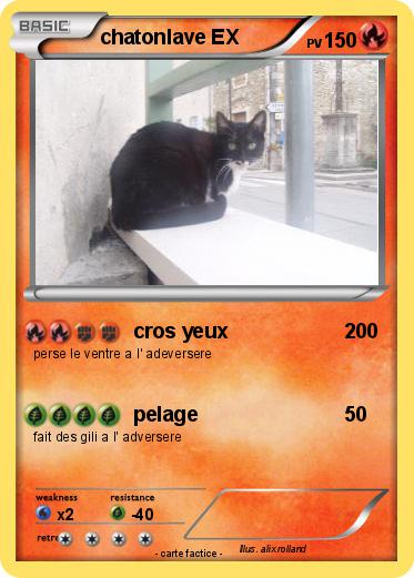 Pokemon chatonlave EX