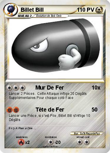 Pokemon Billet Bill