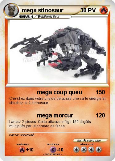 Pokemon mega stinosaur