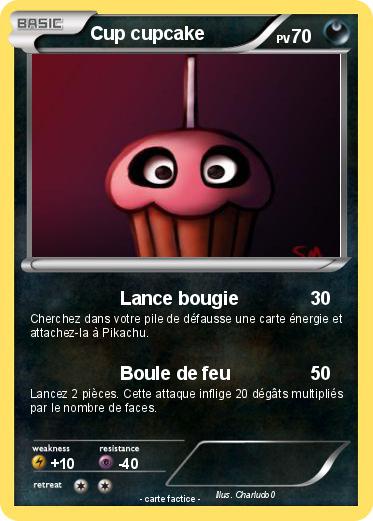 Pokemon Cup cupcake