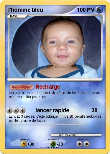 Pokemon l'homme bleu