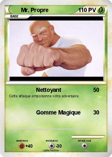 Pokemon Mr. Propre