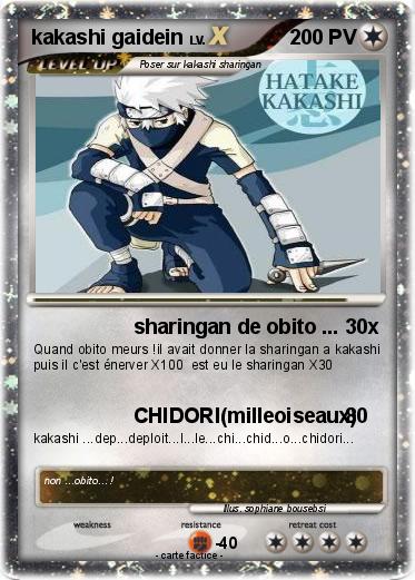 Pokemon kakashi gaidein