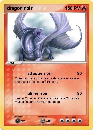 Pokemon dragon noir
