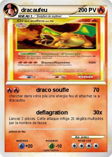 Pokemon dracaufeu
