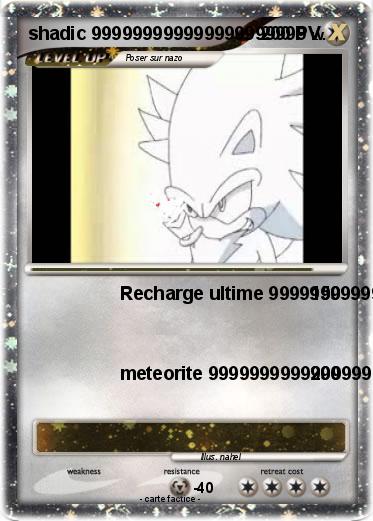 Pokemon shadic 999999999999999999999