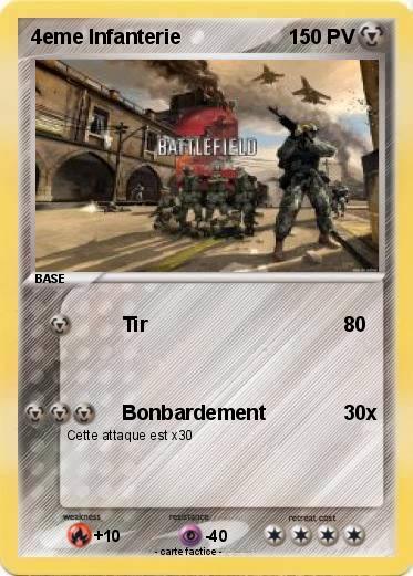 Pokemon 4eme Infanterie