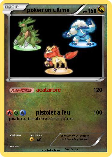 Pokemon pokémon ultime