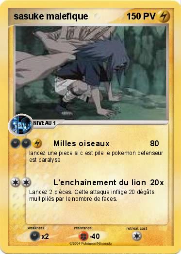 Pokemon sasuke malefique