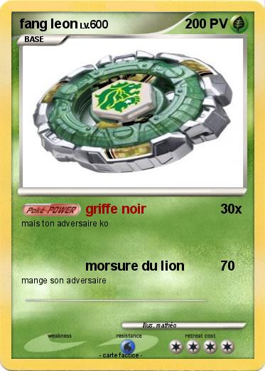 Pokemon fang leon