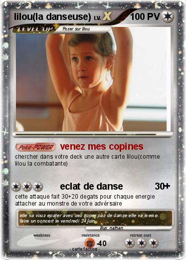 Pokemon lilou(la danseuse)