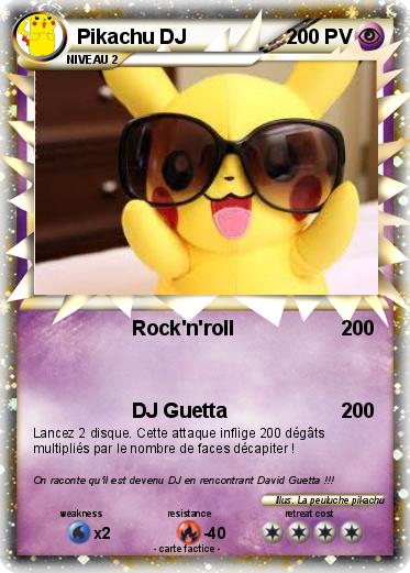 Pokemon Pikachu DJ