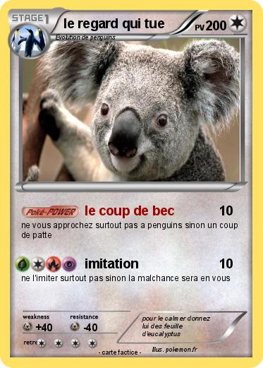 Pokemon le regard qui tue
