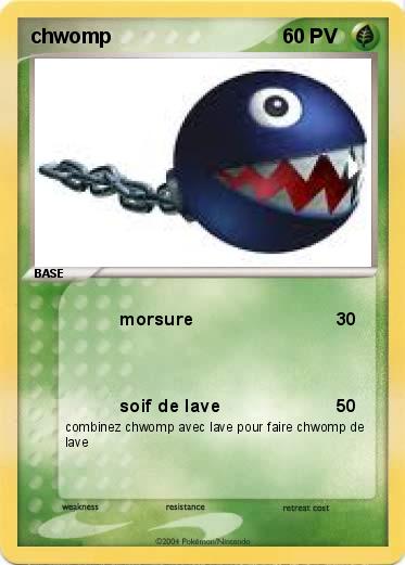Pokemon chwomp