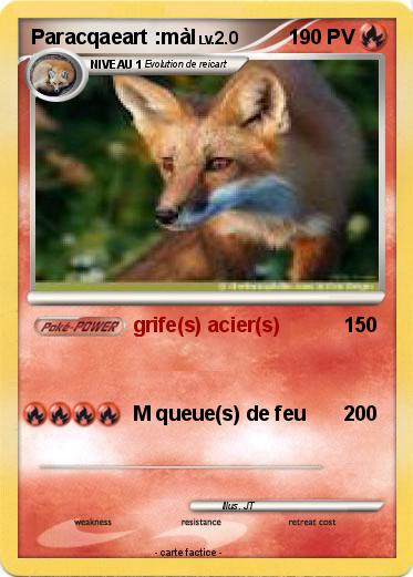 Pokemon Paracqaeart :màl