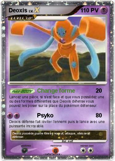 Pokemon Deoxis