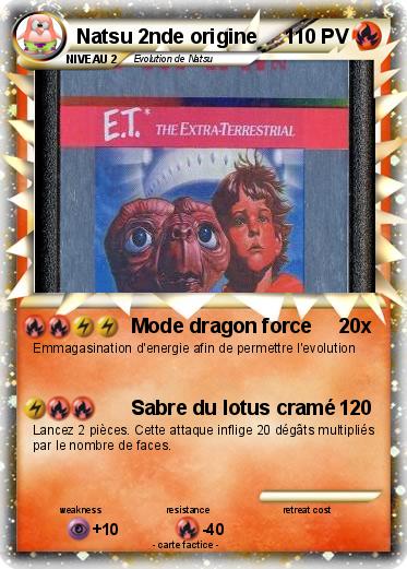 Pokemon Natsu 2nde origine