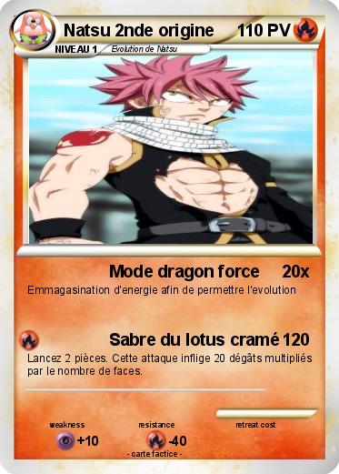 Pokemon Natsu 2nde origine