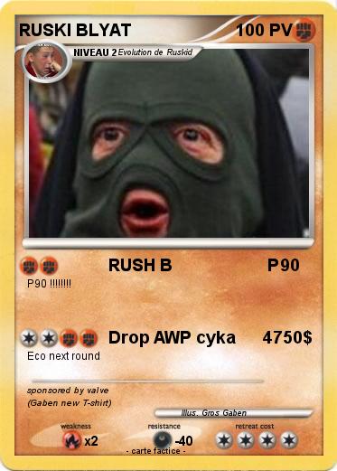 Pokemon RUSKI BLYAT