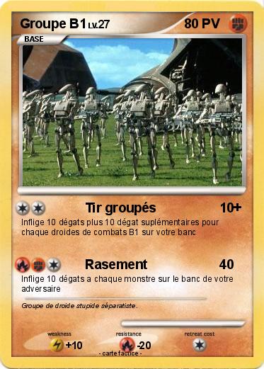 Pokemon Groupe B1