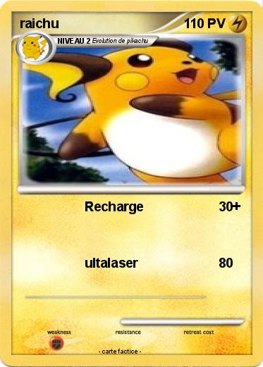 Pokemon raichu