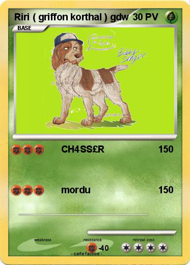 Pokemon Riri ( griffon korthal ) gdw