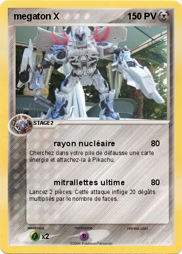 Pokemon megaton X 