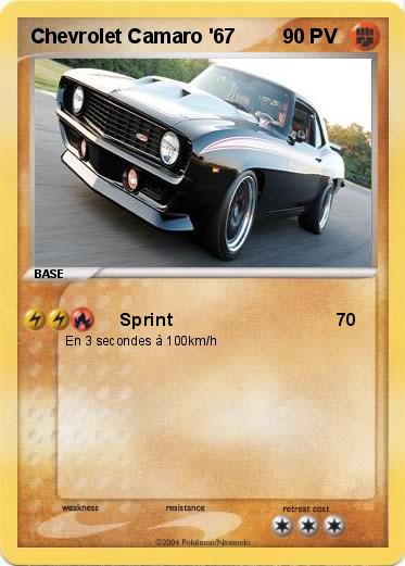 Pokemon Chevrolet Camaro '67