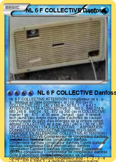 Pokemon NL 6 F COLLECTIVE Danfoss