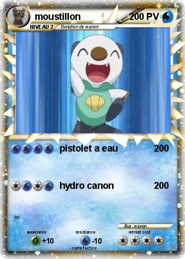 Pokemon moustillon
