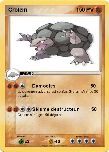 Pokemon Grolem