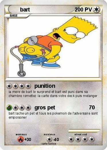 Pokemon bart