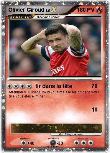 Pokemon Olivier Giroud