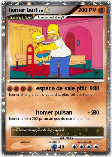 Pokemon homer bart