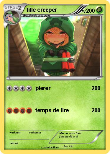 Pokemon fille creeper