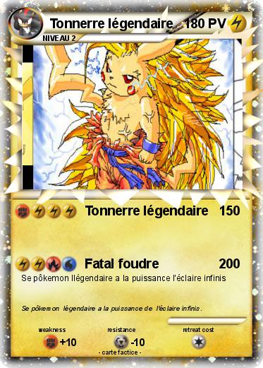 Pokemon Tonnerre légendaire