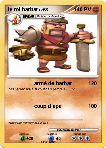 Pokemon le roi barbar