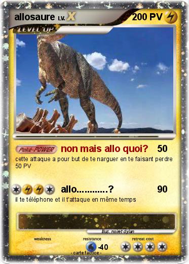 Pokemon allosaure