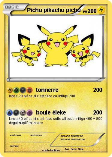 Pokemon Pichu pikachu pichu