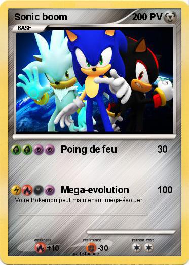 Pokemon Sonic boom