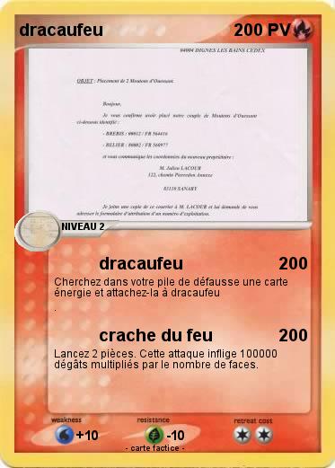 Pokemon dracaufeu