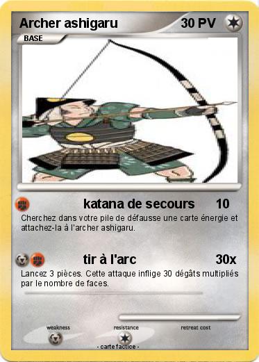 Pokemon Archer ashigaru