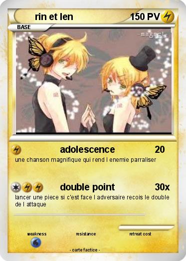 Pokemon rin et len