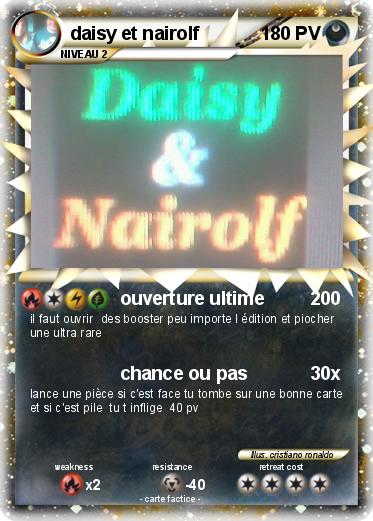 Pokemon daisy et nairolf