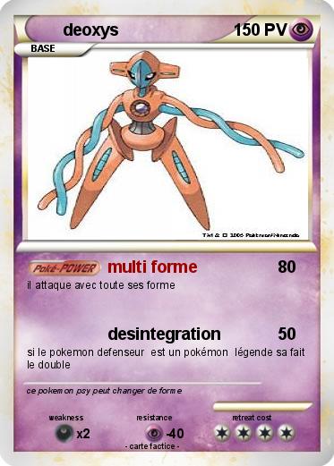 Pokemon deoxys