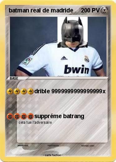 Pokemon batman real de madride