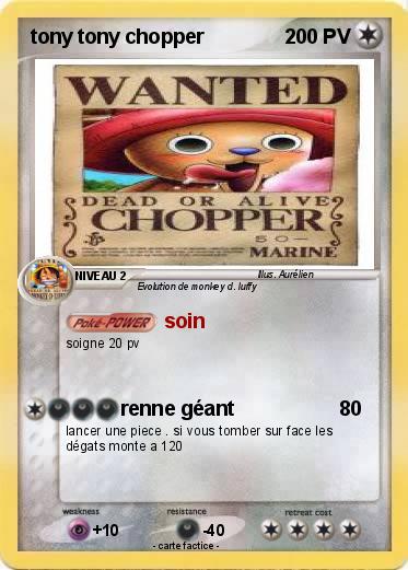 Pokemon tony tony chopper